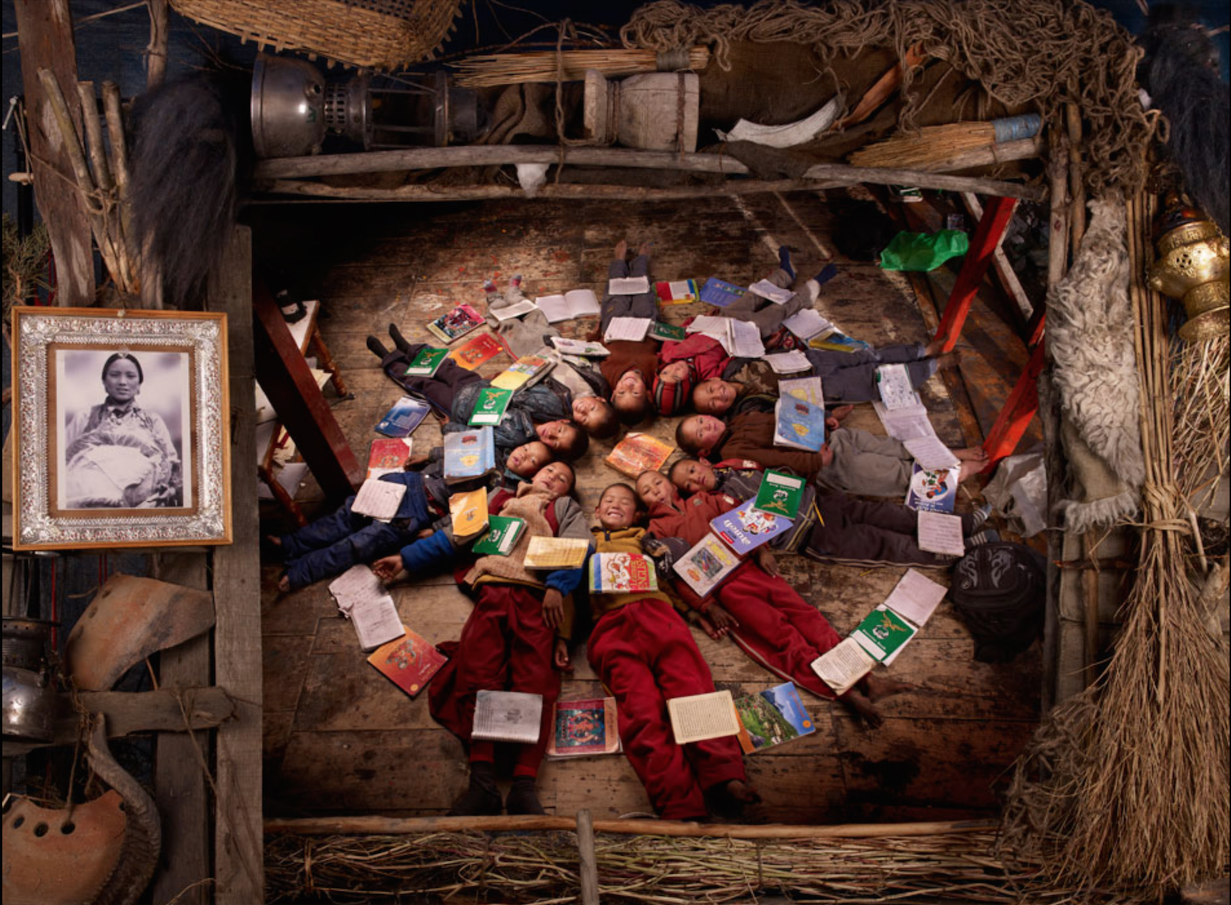 mandala-de-jeunes-moines-monastere-de-Jomson-nepal-nicolas-henry